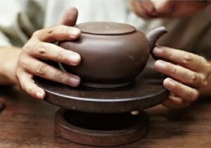 handmade teapot