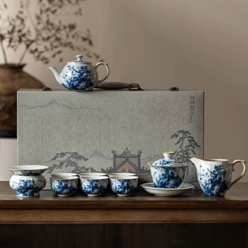 【Recommended set】Jingdezhen porcelain tea set